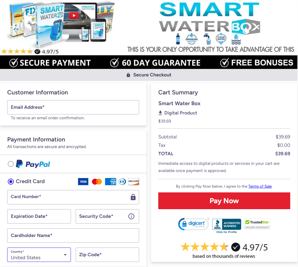 Gluco6-checkout-page